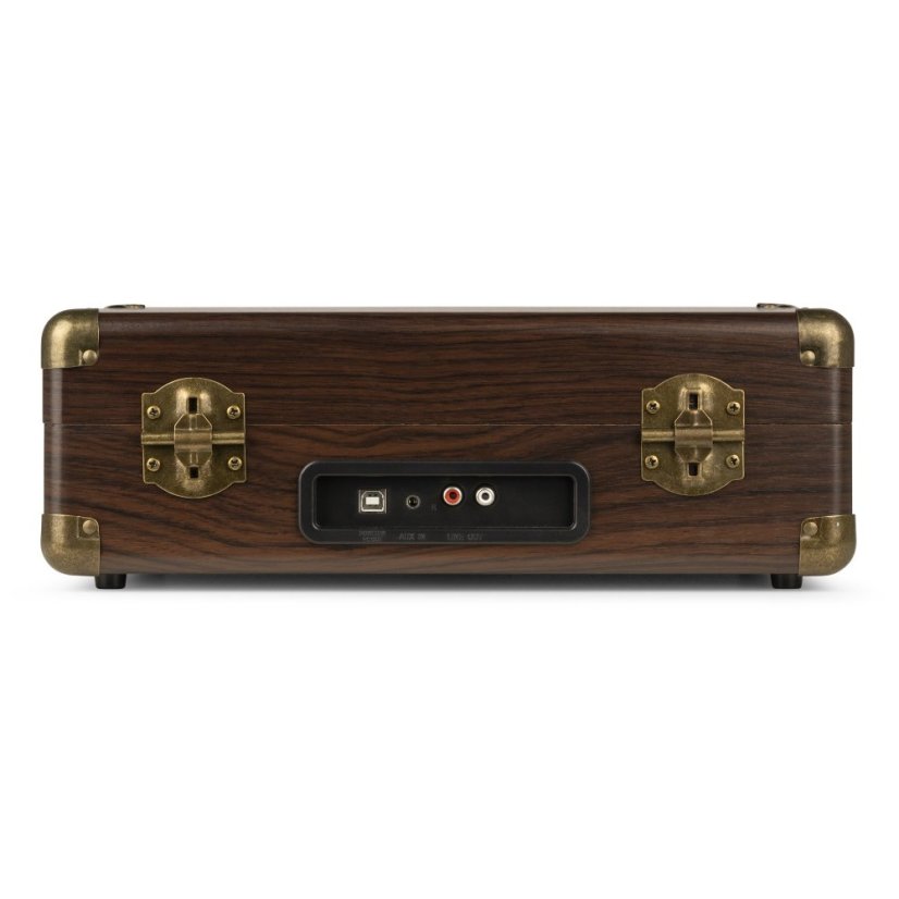 Audizio RP114W Record player briefcase wood