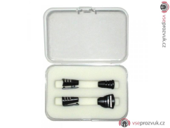 Hide-a-mic Set 4 different holders in case, Black