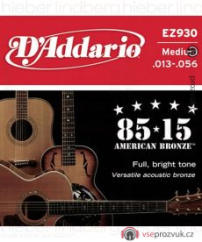 D'ADDARIO EZ930 80/15 Bronze Medium - .013 - .056