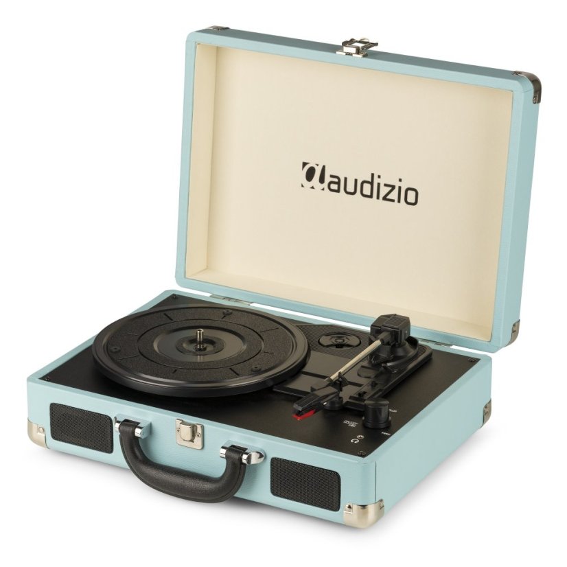 Audizio RP114BL Record player briefcase blue