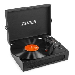Fenton RP118B Gramofon v kufříku s BT vstupem/výstupem