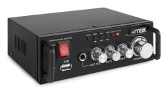Max AV340 Hifi karaoke zesilovač 2x50W s bluetooth a USB