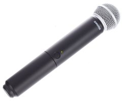 Shure BLX288E/SM58 — duální set: 2× ruční mikrofon SM58