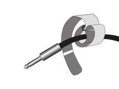 Adam Hall KLETT16-160-BLK 10ks v balení