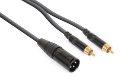 Power Dynamics CX58-3 Cable XLR Male - 2X RCA Male 3.0M