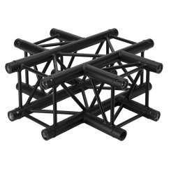 BeamZ Professional P30-C41 Truss 4 way X-junction 0,5m BLK