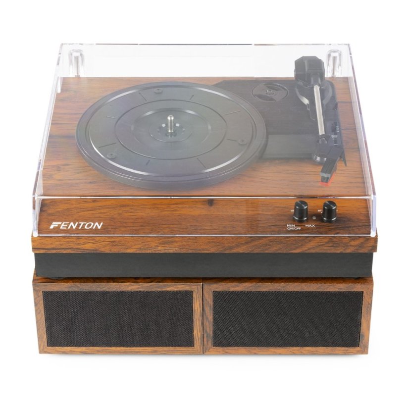 Fenton RP165 Gramofon s Bluetooth a reproduktory, dřevo