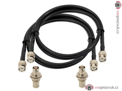 Omnitronic anténní kabel BNC, sada, 1 m