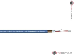 Sommer cable SC DMX kabel 2x0,22qmm, 100m role, černý