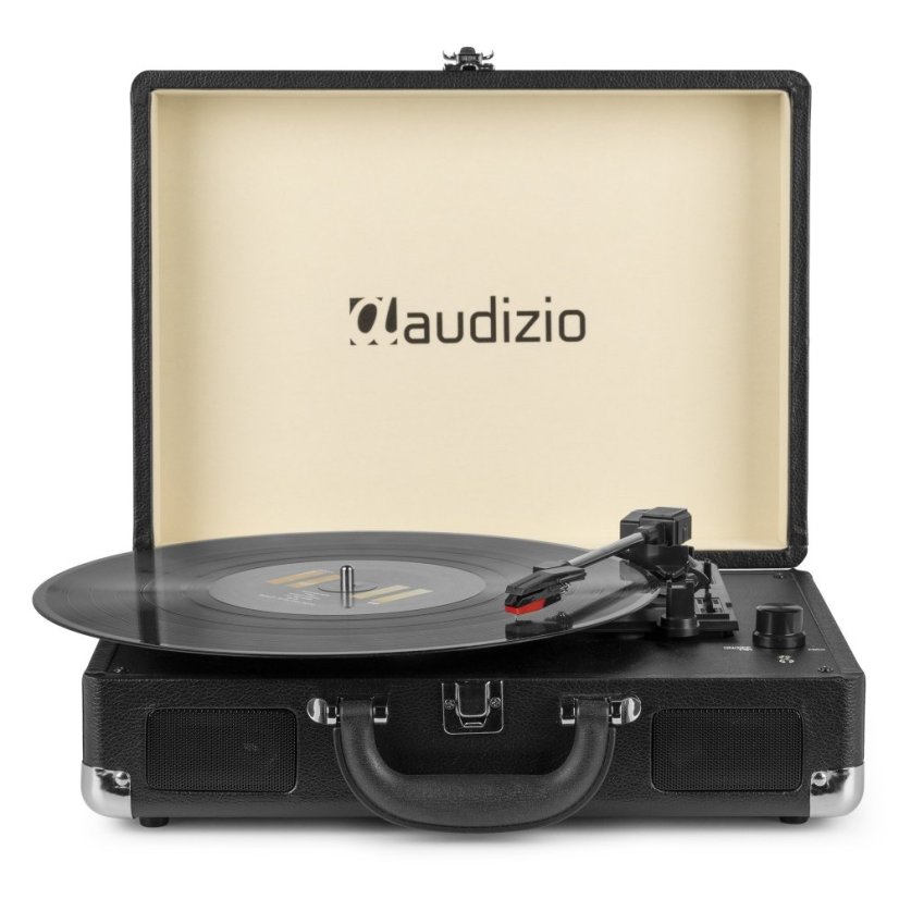 Audizio RP114BK Record player briefcase black