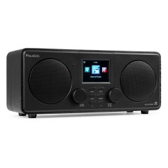 Audizio Foza Wi-Fi internet radio s DAB+, black