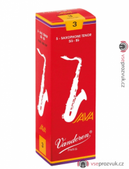 VANDOREN Plátky JAVA Red Cut pro tenor sax, tv.3,0