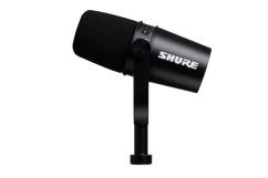 SHURE MV7 K - černý - USB a XLR studiový mikrofon