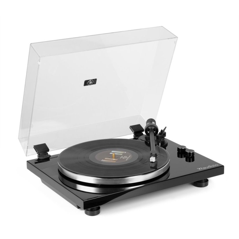 Audizio Toledo premium turntable, black