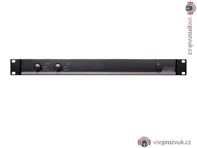 AUDAC EPA252 profi stereo class-D zesilovač 2 x 130W 8Ohmy