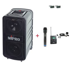 MIPRO MA-929 PLUS + ACT-32H + MU-53L – ruční a klopová sada, černá