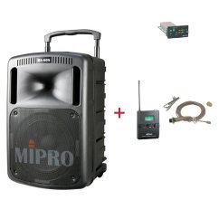 MIPRO MA-808 + MU-55LS – klopová všesměrová sada, tělová
