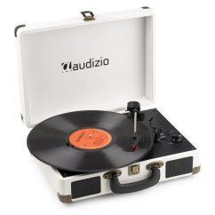 Audizio RP116CR Record player briefcase with BT In/Out