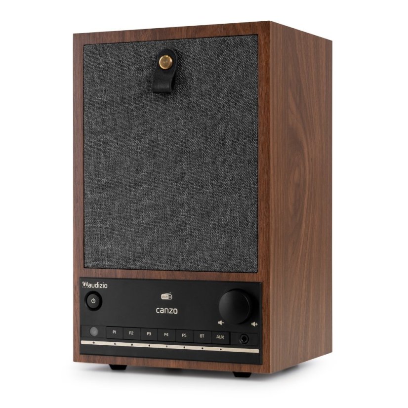 Audizio Canzo Internet radio s DAB+/FM, walnut