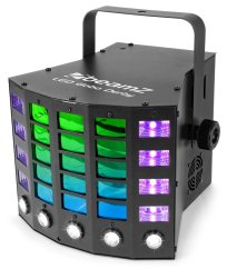 BeamZ Gobo Derby s UV a Strobo