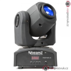 Beamz LED otočná hlavice Panther 25, 1x12W CREE LED, IR, DMX