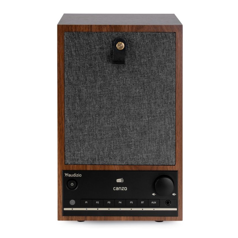 Audizio Canzo Internet radio s DAB+/FM, walnut