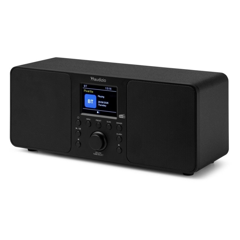 Audizio Genua DAB+ Stereo radio black