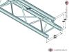 Trilock E-GL33 210 3-way cross beam