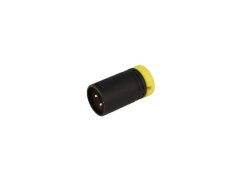 VDB Low-Profile XLR 3-pin Male - Yellow