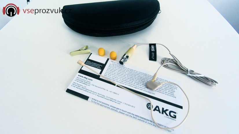 AKG C 111 LP - hlavový mikrofon za jedno ucho