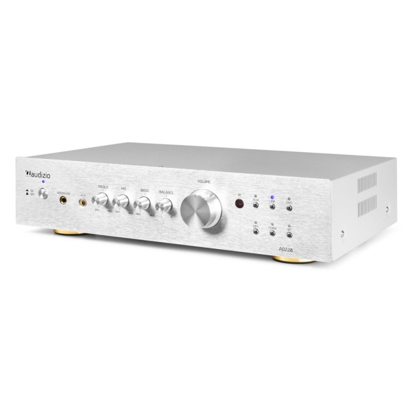 Audizio AD220A 2-Kanálový HiFi zesilovač Alu s optikou