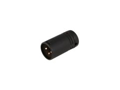 VDB Low-Profile XLR 3-pin Male - Black
