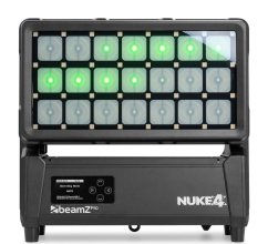 BeamZ Professional NUKE4 — venkovní LED stroboskop a beam (IP65, motorický náklon)