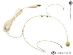 Chord FNM-35, pro AKG - diskrétní náhlavní mikrofon všesměrová charakteristika