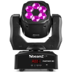 BeamZ Panther 80 LED pohyblivá hlava s rotujícími čočkami