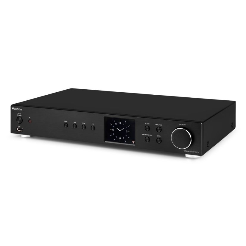 Audizio Adria Wi-Fi internetové rádio s DAB+ a Bluetooth, černé