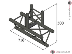Trilock S-PAT-38 3-koncový T-díl