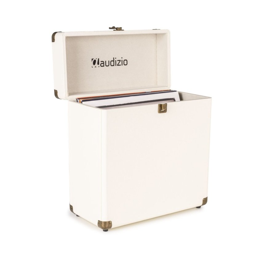 Audizio RC32 Vinyl record case creme