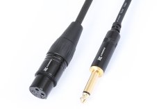 Power Dynamics CX135 kabel XLR (F) - 6,3 jack (M) 0,15m