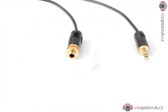 Kabel pro klopové mikrofony s Jack 3,5m konektorem - 6 metrů