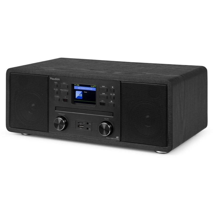 Audizio Avola Digital music system CD/BT/DAB+/Internet black