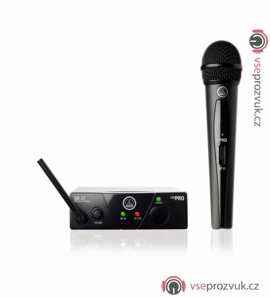 AKG WMS 40 MINI Vocal - Ruční bezdrátový mikrofon - Frekvence: 864.375 MHz