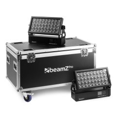 BeamZ Professional FLC5404 Flightcase pro 4ks pieces Star-Color 540