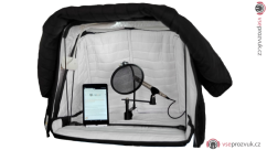 Voice Over MObile - mobilní nahrávací studio VOMO Producers Choice (sound shield)