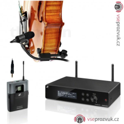 Sennheiser XSw 2 + Nástrojový klipový mikrofon pro housle nebo banjo