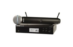 Shure BLX24RE/B58 — ruční bezdrátový mikrofon (rack přijímač)