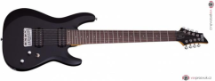 SCHECTER C-8 Deluxe Satin Black