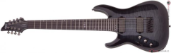 SCHECTER Hellraiser Hybrid C-8, Ebony Fingerboard - Trans Black Burst - Left Handed