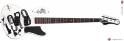 SCHECTER Simon Gallup Ultra Spitfire Bass White