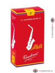 VANDOREN Plátky JAVA Red Cut pro alt sax, tv.3,0